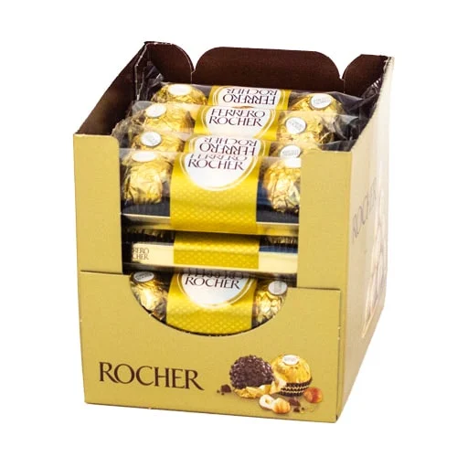 ferrero rocher vegetarian chocolate sweets box of 16 product image